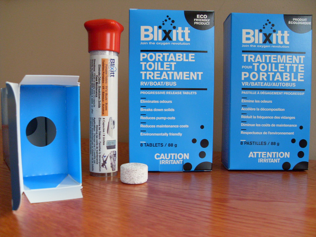 Blixitt - prtable toilet reatment